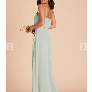 Bird Grey GWENNIE DRESS - SAGE. BRIDESMAID DRESS